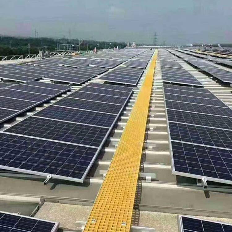 Solar grid FRP grating catwalk walkway