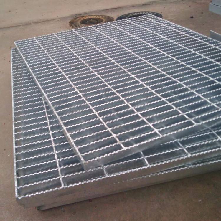 Galvanized catwalk metal flooring grate panels flat steel grating