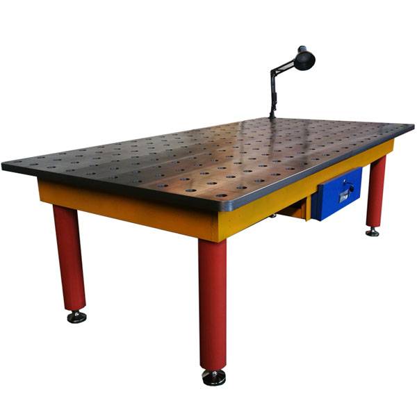 2D welding table system