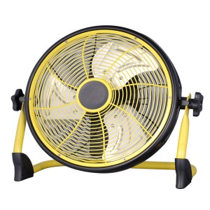 Outdoor Portable High Speed Air Cooling Rechargeable Floor Fan