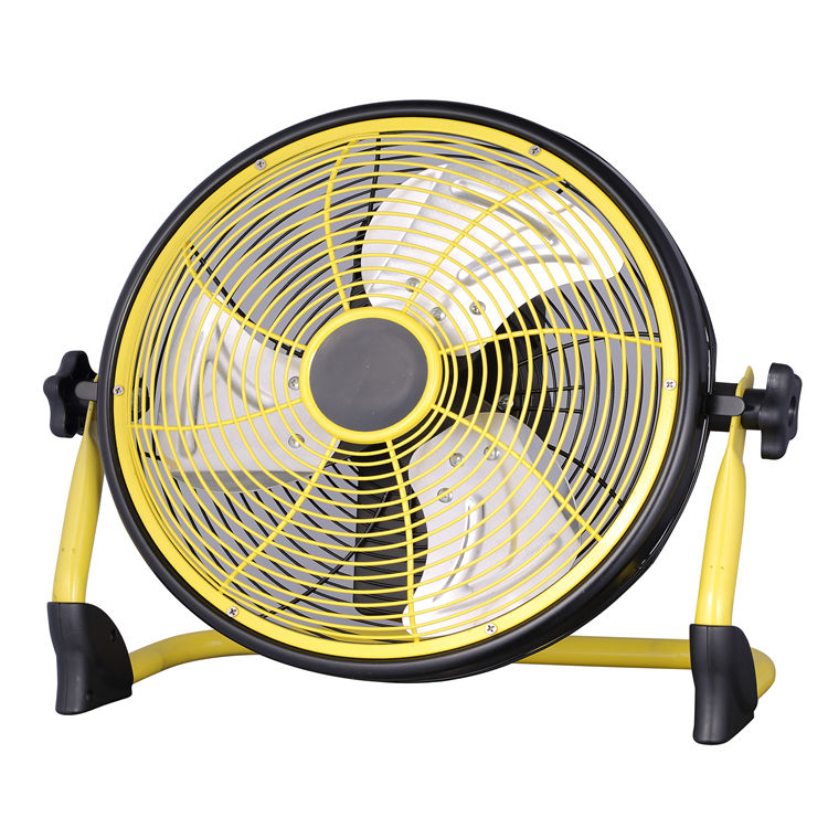 Outdoor Portable High Speed Air Cooling Rechargeable Floor Fan Featured Image