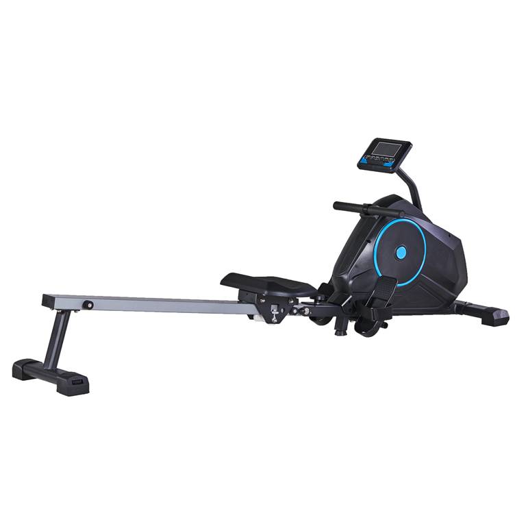 Foldable Magnetic Rower Trainer Machine for Home and Gym fitness Functional