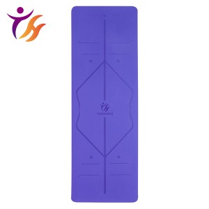 6mm non slip yoga mat suitable for men and women