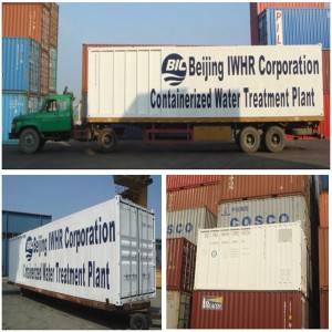 Introduction of Containerized Water Treatment Plant