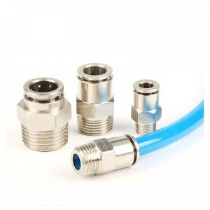PC Series Metal Pneumatic Quick Oone Touch Connector