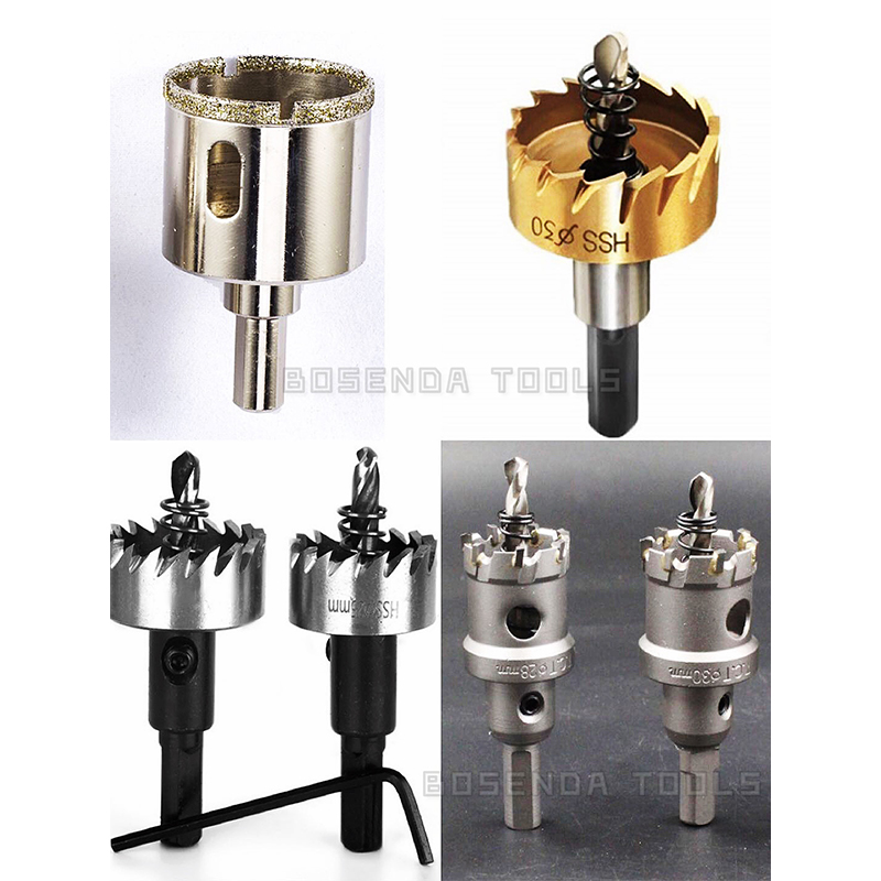 HSS hole saw, iron hole saw, metal hole saw, high quality HSS high speed steel drill bit,stainless steel hole saw Featured Image