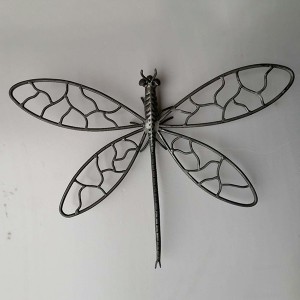 Home Wall Iron Dragonfly Decor