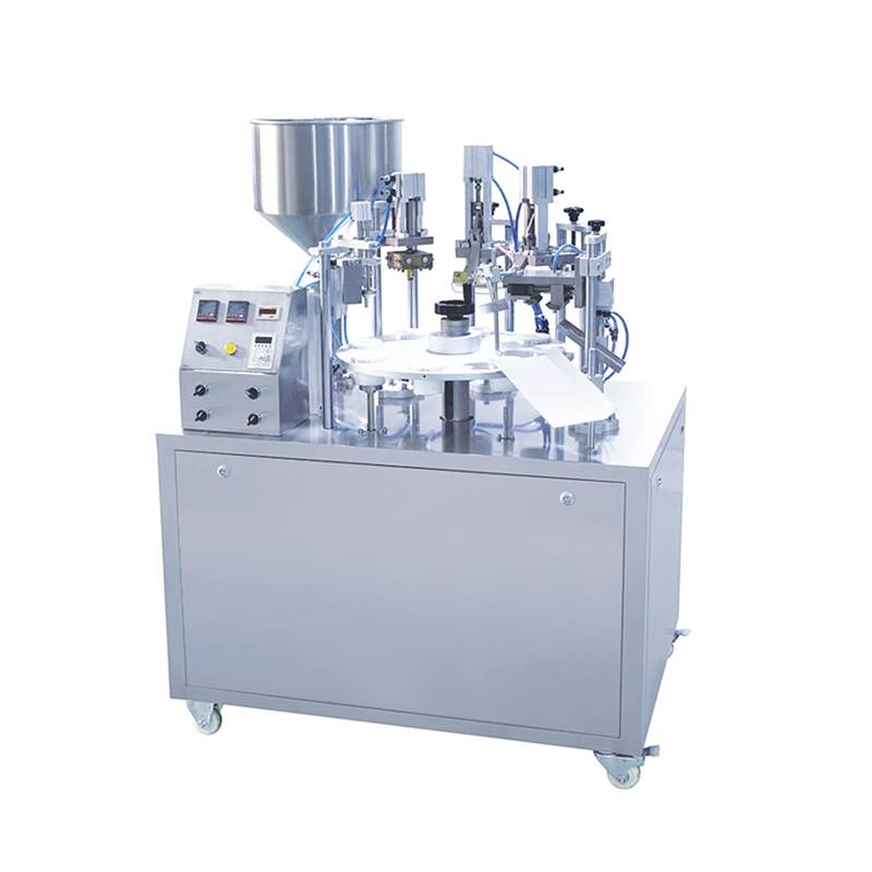 Tube filling and sealing machine for plastic pipe Featured Image