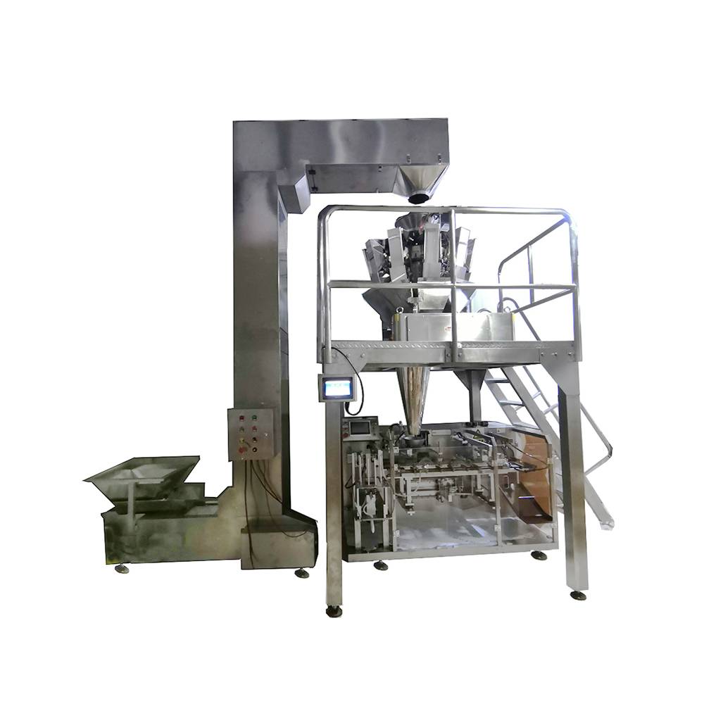 Premade pouch machine with mix weight filling sealing for Grain Featured Image