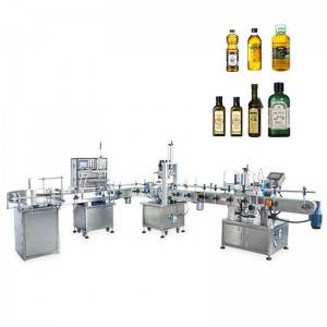 Filling capping  labeling machine
