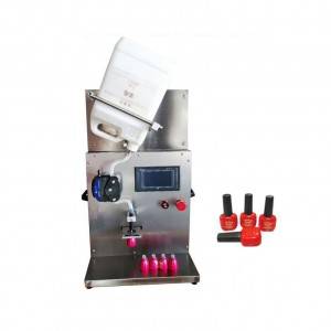 digital control Nail polish filling machine