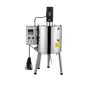 Semi auto paste filling machine for lipstick with heating