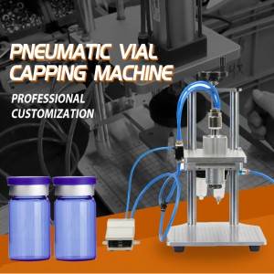 Semi Auto Vial Capping Machine for penicillin bottle