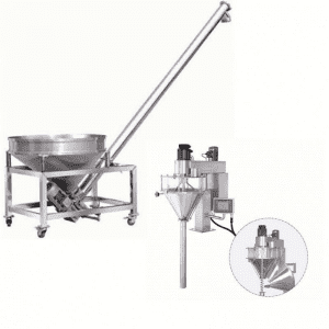 Auto powder Filling Machine with conveyor weighting