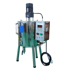 Semi auto paste filling machine for lipstick with heating
