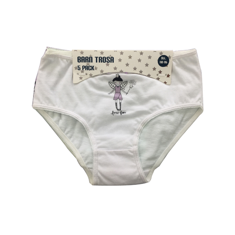 Colored Elegant Cotton Breathable Girls Brief For All Seasons Featured Image