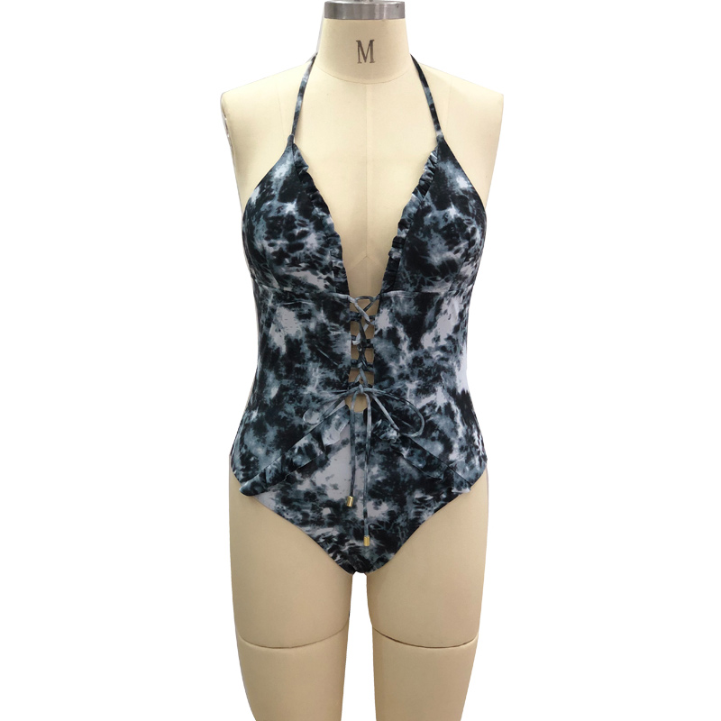 Breathable Colored S-XL Ladies Summer Bathing Suit For Beach Featured Image