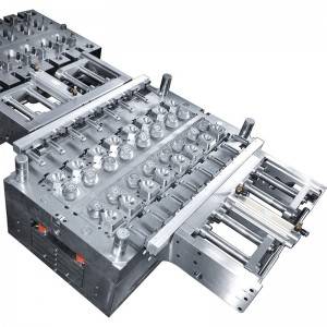 16CAV Shampoo flip top cap mould with in mould closing(IMC),hot runner ,push out