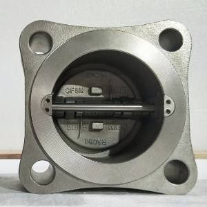 Double disc check valve