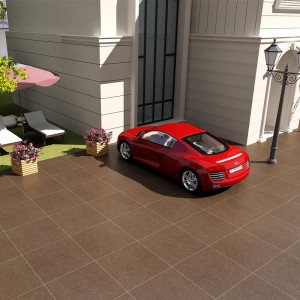 20mm Thicknes Floor Tiles Natural Stone Style Water Absorption under 0.5%