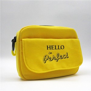 Cotton Bag for cosmetics shopping functional