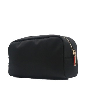 nylon black portable cosmetic travel business packing bag for Unisex