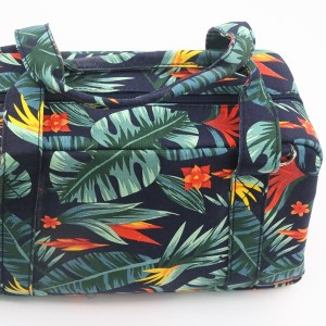 Recycled Cotton Cosmetic Bag Factory Make up Bag Cosmetic Printed with Zipper