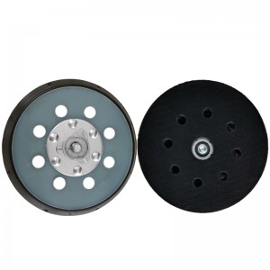 5 inch 125mm 8-Hole Hook and Loop Plastic Foam Sander Backing Plate CHE-DP15B