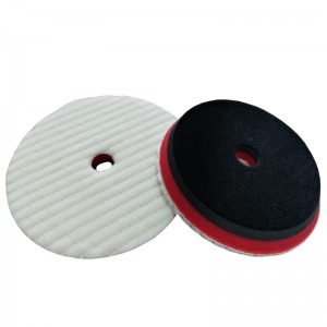 5inch and 6inch Knitted Wool Pad with Foam Cushion for DA Polishers CHE-WP628