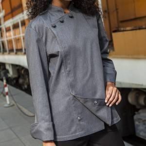 Hidden Placket Long Sleeve Classic Design Chef Jacket And Chef Uniform For Hotel And Restaurant CU1107C5900A