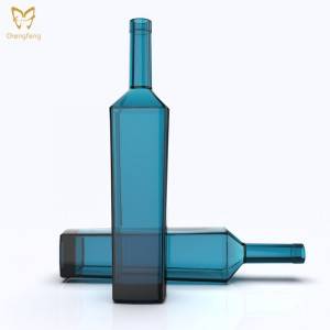 750ml Custom Vodka Glass Bottle
