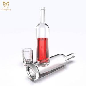 750ml Custom Liquor Glass Bottle