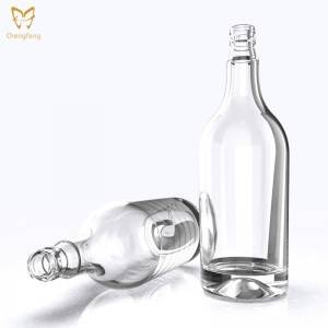 700ml Custom Whiskey Glass Bottle