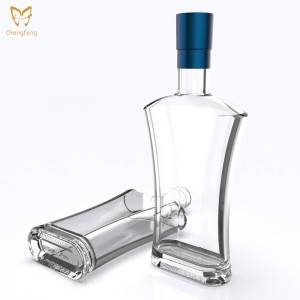 100ml Custom Whiskey Glass Bottle