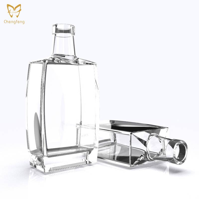 750ml Custom Whiskey Glass Bottle Featured Image