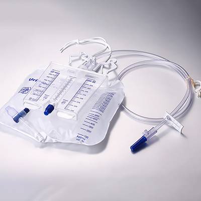 High quality medical hospital meter urine drainage bag KM-US106