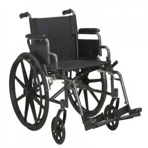 New Design Powder Coating Frame Steel Wheelchair