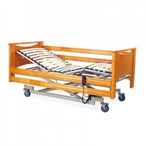Wooden bed panel &guardrails Hospital Bed  KM-HE921