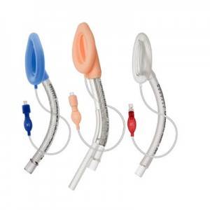 Factory hot sales medical disposable pure silicone laryngeal mask