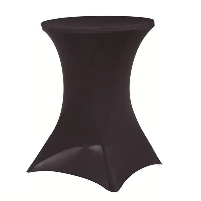 Wholesale black or white spandex cocktail table...