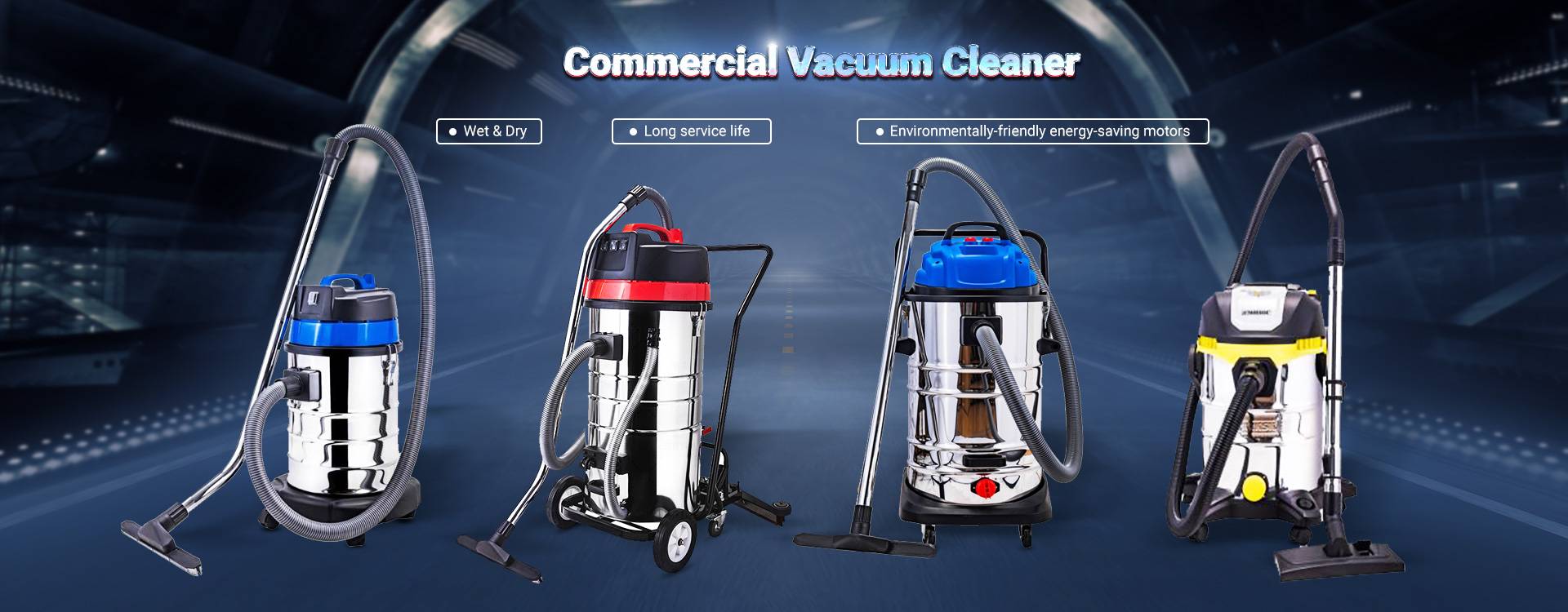 Carpet and floor vacuum