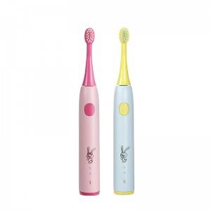 Baby and Children Cute Ultrasonic Electric Child Tooth Brush For Kids With Soft Bristle ED710