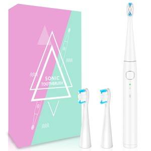 Intelligent Sonic Electronic Replacement Multifunctional Mini Electric Toothbrush Timer and Reminder EA132
