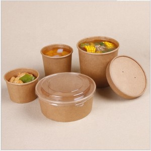 Disposable Craft Paper Soup Cup