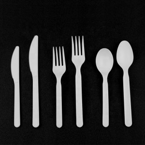 Disposable Spoons Knives Fork Cutlery Tableware