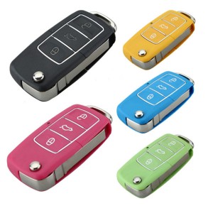 For New VW 3 button remote key shell (5 colors for choose)