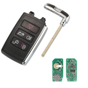 landrover 4+1 button remote with 315mhz 434MHZ with 49 chip