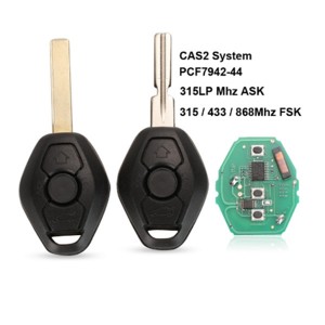 CAS2 System Car Remote Key for BMW 3/5 7 Series 315/434/868 Mhz with ID46-7945 Chip HU58 HU92 Blade