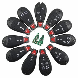 2/3/4/5/6/7 Button Remote Key Fob For Chrysler M3N5WY783X IYZ-C01C GQ4-53T 315/433Mhz For Chrysler Jeep Grand Cherokee