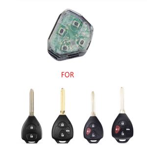 Car remote pcb3 button remote control Circuit Board 434mhz 315mhz for toyota Camry Corolla Highland vios car key